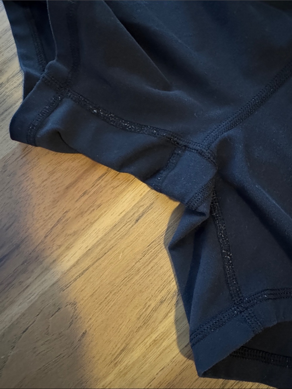 Aerie Offline High-Waist Black Women's Biker Shorts - Picture 5 of 6